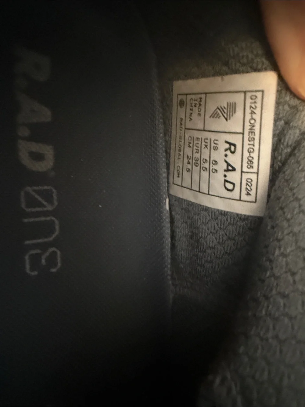 RAD ONE GLOBAL grey shoes